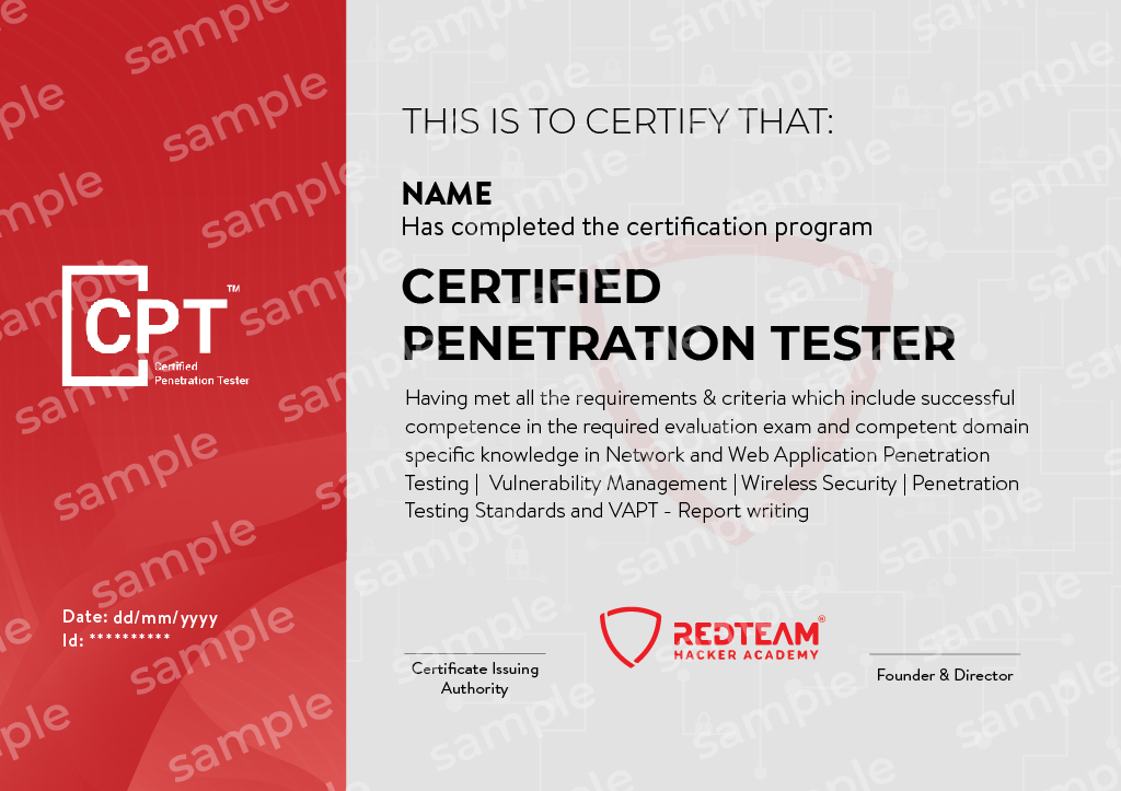 Certified Penetration Tester Certification