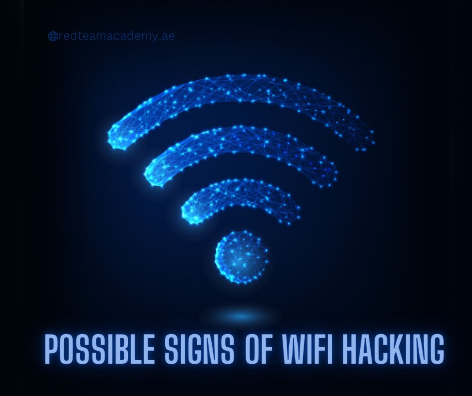 Possible signs of WiFi Hacking