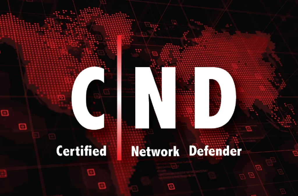 Certified Network Defender, a network security course Banner with CND Course logo