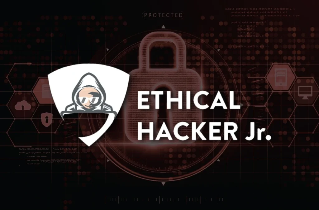 Ethical Hacking Course for kid Banner with logo