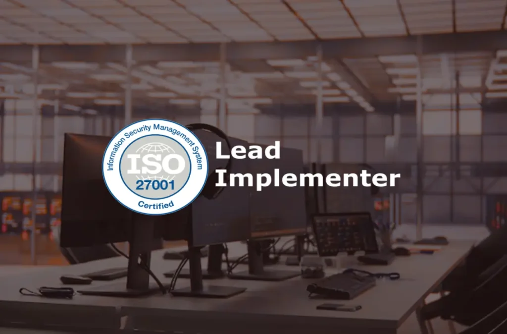 ISO 27001 Lead Implementer Certification course banner with logo