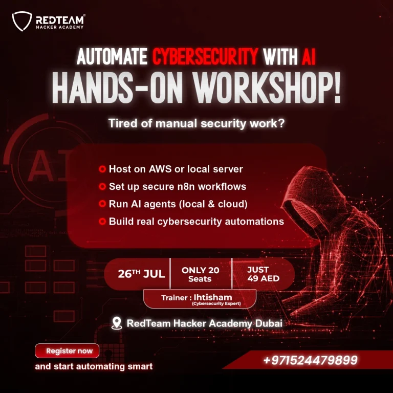 Cybersecurity Workshop Dubai