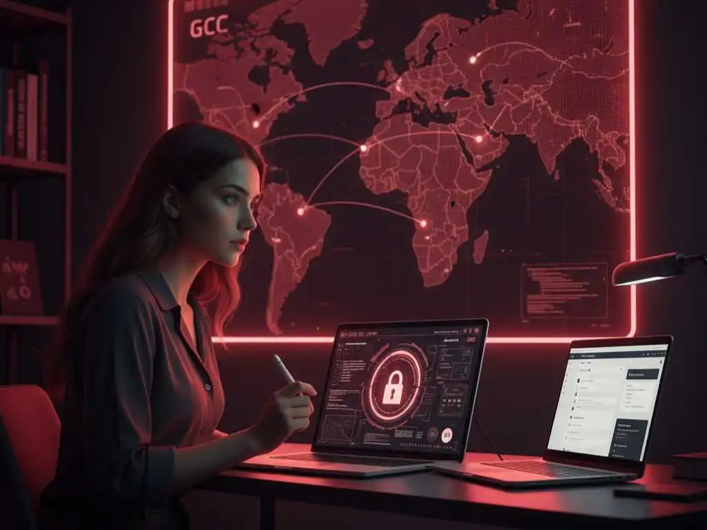 Students exploring cyber security courses for beginners in GCC without prior IT background.