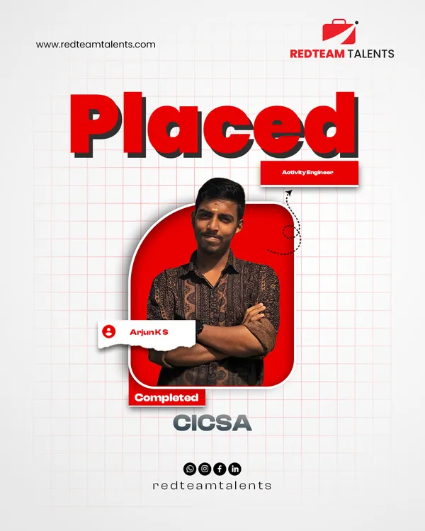 placed Arjun ks