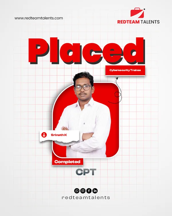 placed Srinath k