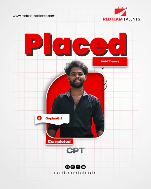placed gopinath I